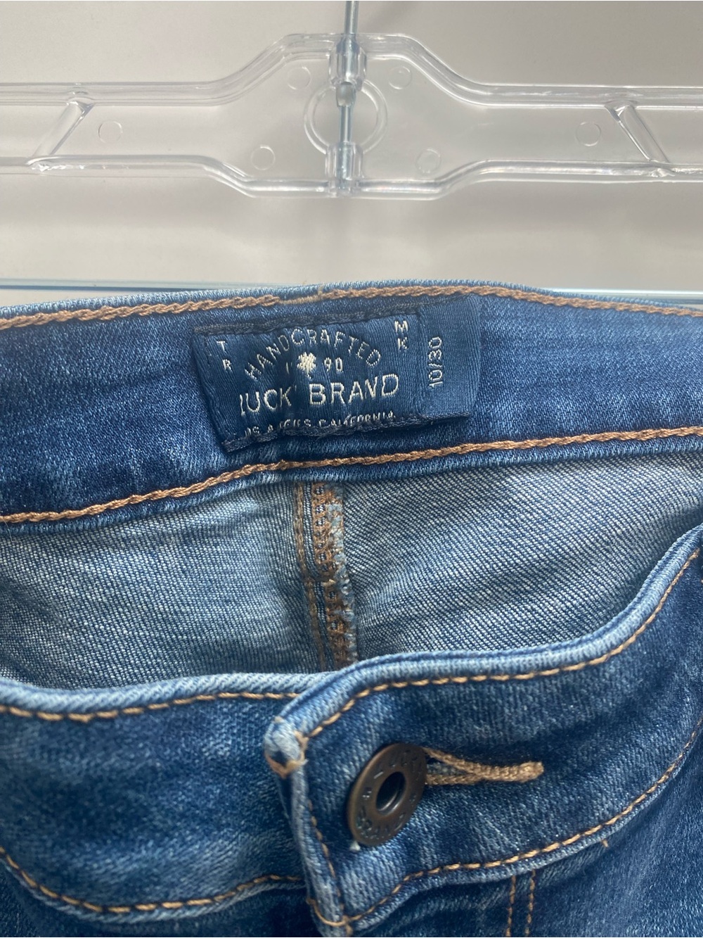 Lucky Brand Dark Blue Skinny Jeans for Women - Picture 3 of 5